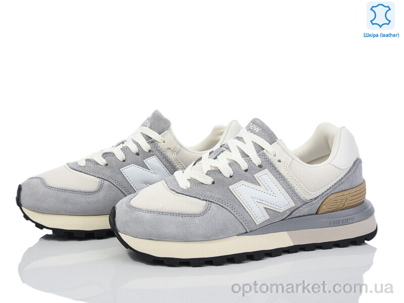Купить Кросівки жіночі B474-1 N.w balance сірий, фото 2