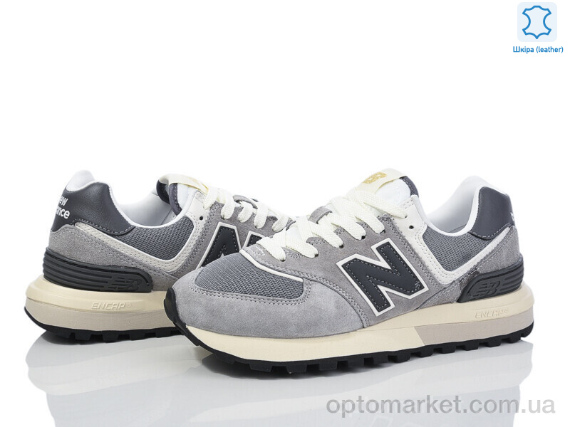 Купить Кросівки жіночі B474-3 N.w balance сірий, фото 2