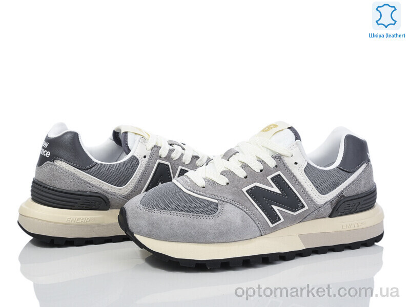 Купить Кросівки жіночі B474-3 N.w balance сірий, фото 2