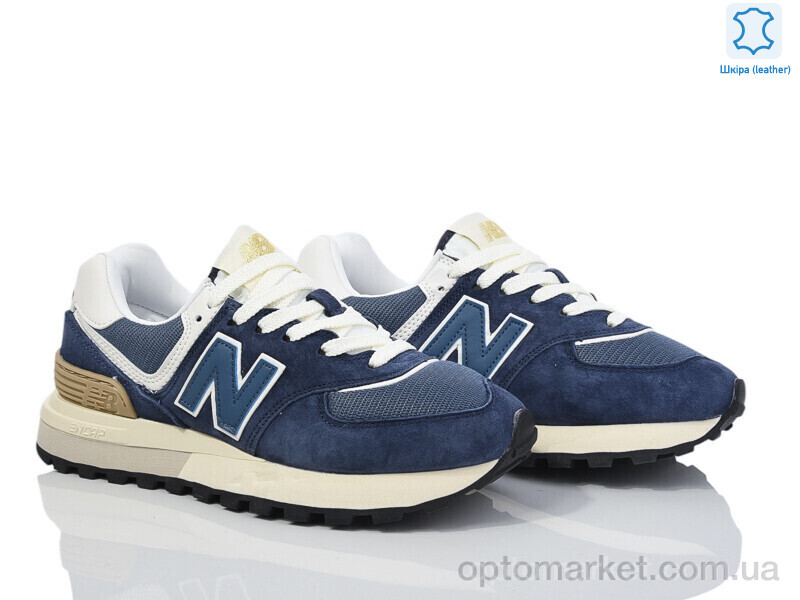 Купить Кросівки жіночі B474-5 N.w balance синій, фото 2