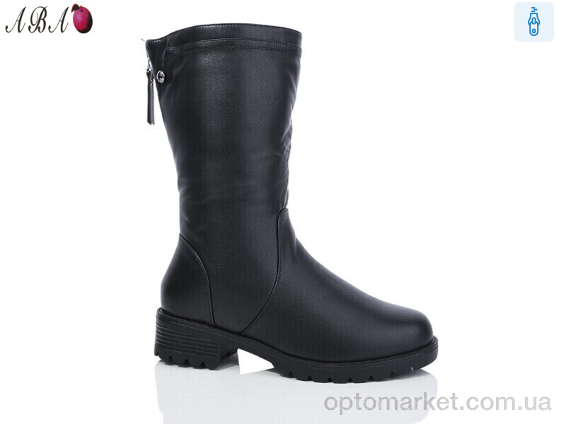 Купить Чоботи жіночі B4ABA Aba чорний, фото 1