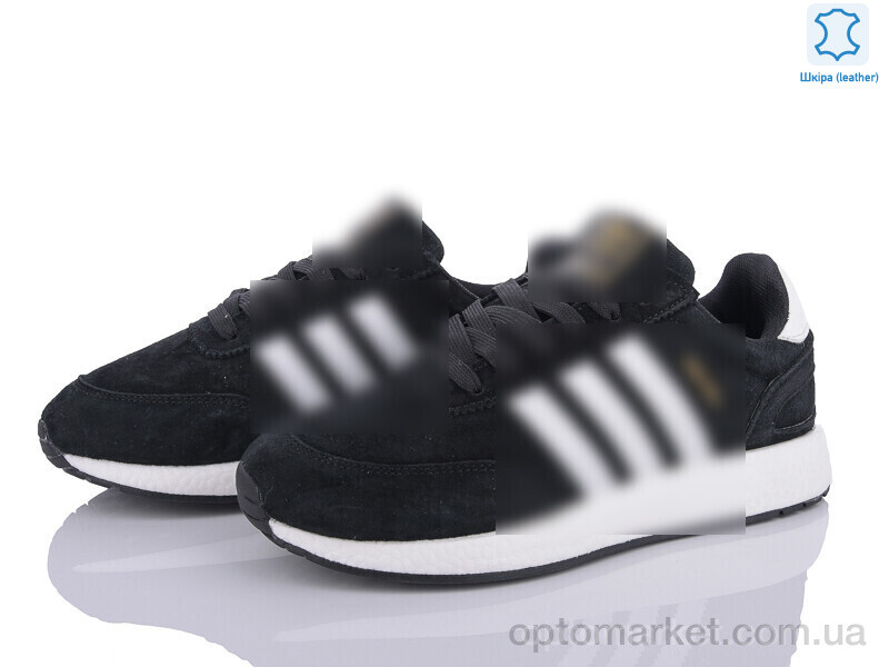 Купить Кросівки унісекс B500-5 A.idas чорний, фото 1