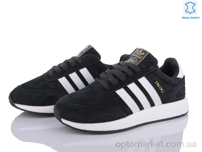 Купить Кросівки унісекс B500-5 A.idas чорний, фото 2