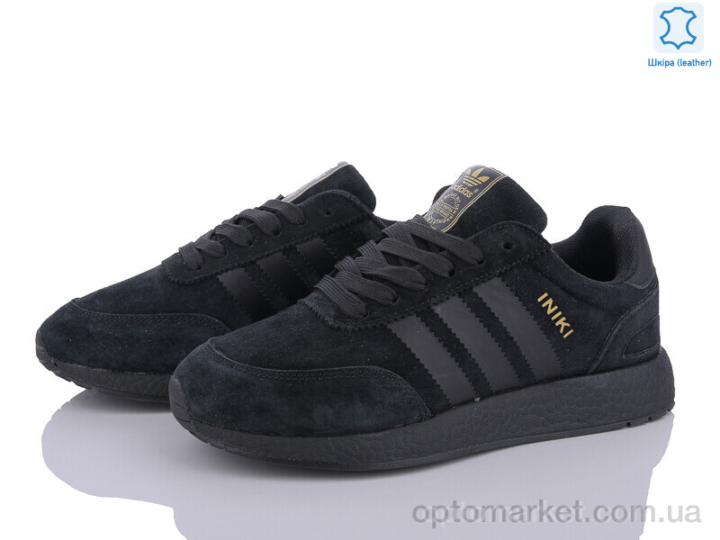 Купить Кросівки унісекс B500-8 A.idas чорний, фото 2