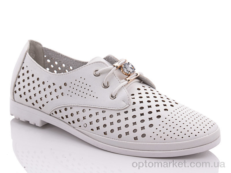 Купить Туфлі жіночі B501-2 Fuguiyun білий, фото 1
