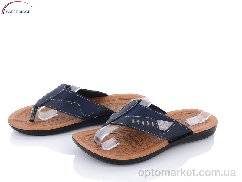 Купить Шльопанці чоловічі B5012E blue Oscar синій, фото 1