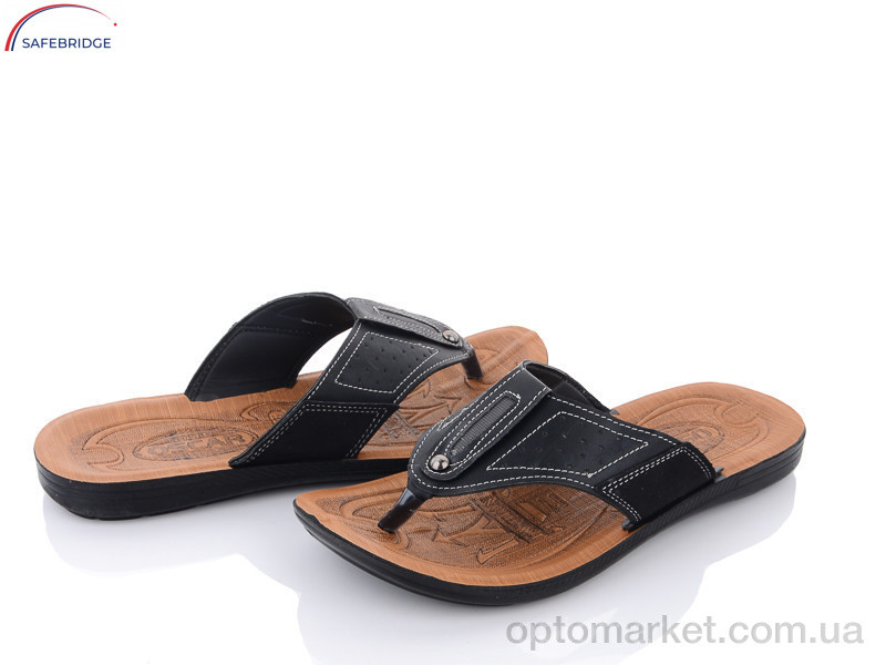 Купить Шльопанці чоловічі B5013E black Oscar чорний, фото 1