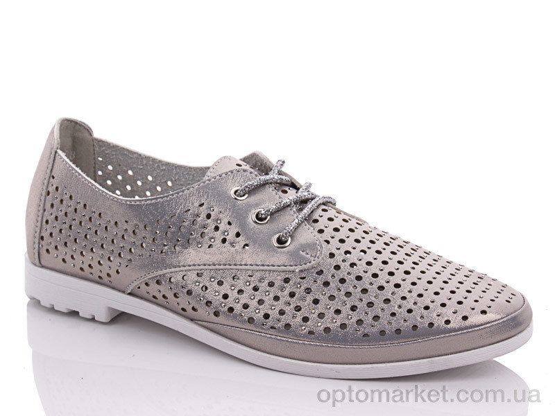 Купить Туфлі жіночі B502-5 Fuguiyun срібний, фото 1