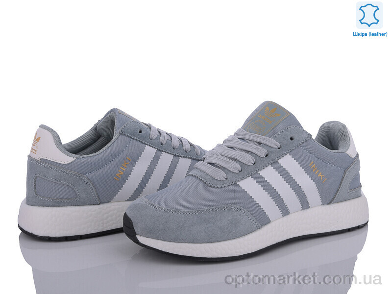 Купить Кросівки унісекс B505-6 A.idas сірий, фото 2