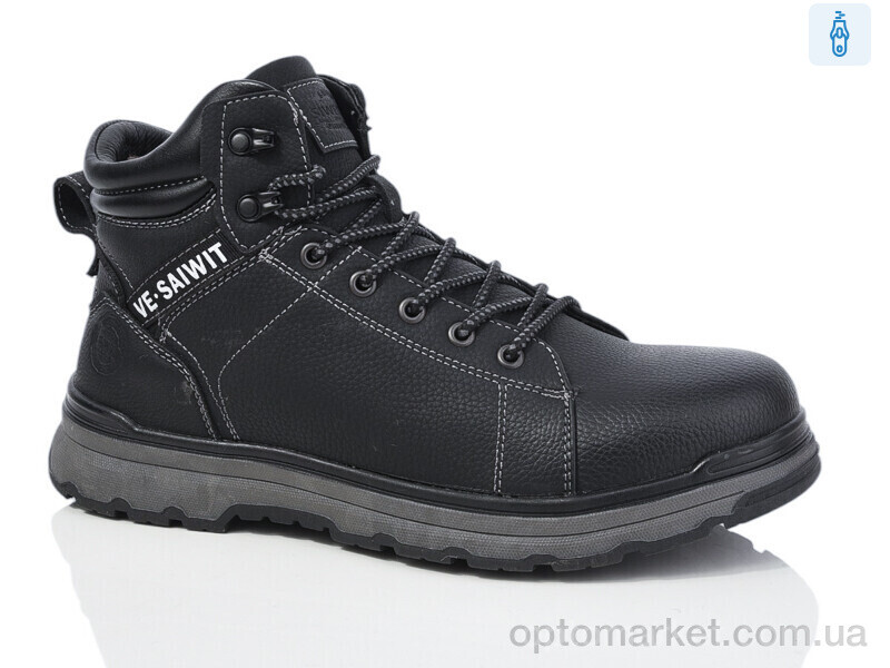 Купить Черевики чоловічі B5071-1 Saiwit чорний, фото 1