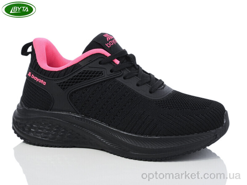 Купить Кросівки жіночі B5167-1 Bayota чорний, фото 1