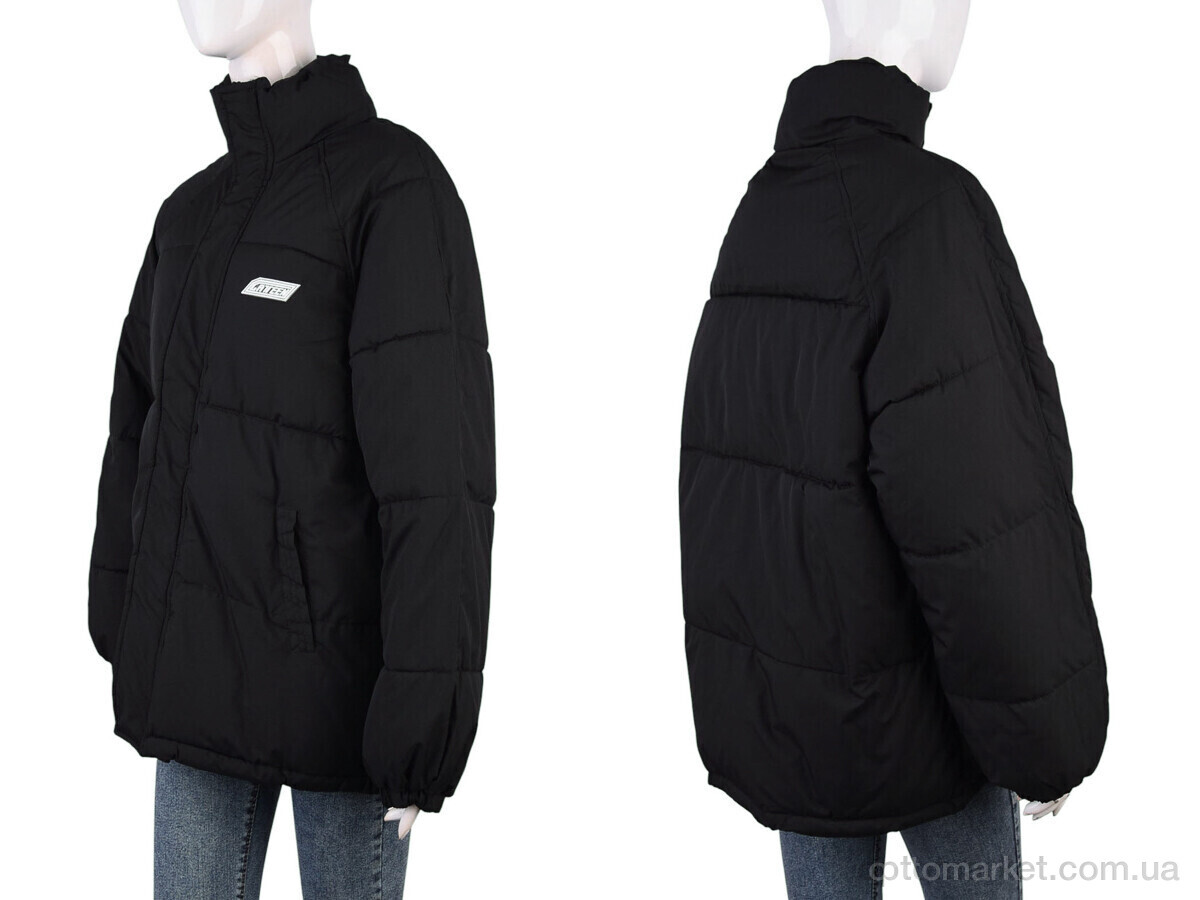 Купить Куртка жіночі B521 (12039) black XiangFengYixiao чорний, фото 3