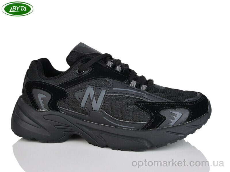 Купить Кросівки унісекс B5220-3 Bayota чорний, фото 1