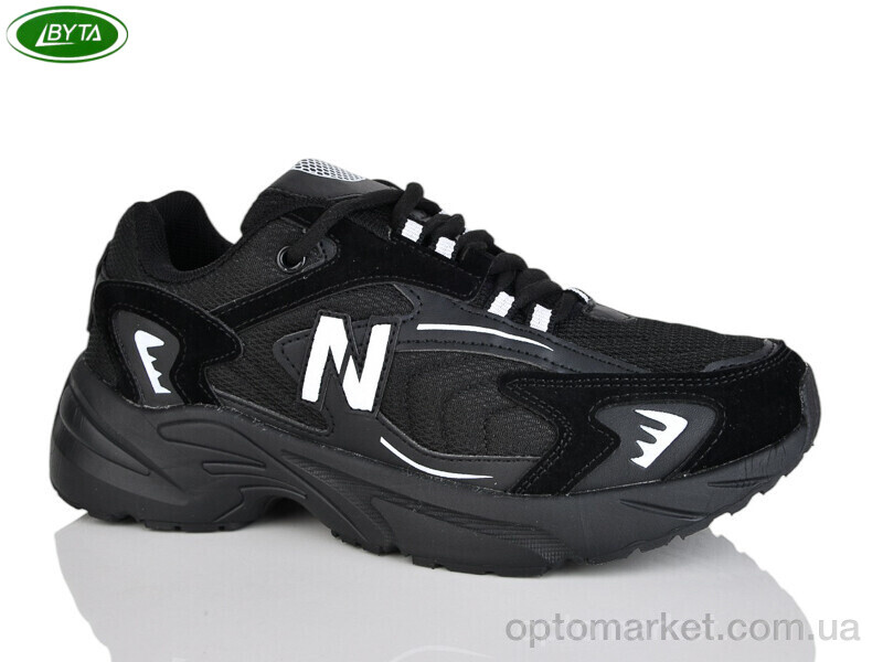 Купить Кросівки унісекс B5220-7 Bayota чорний, фото 1