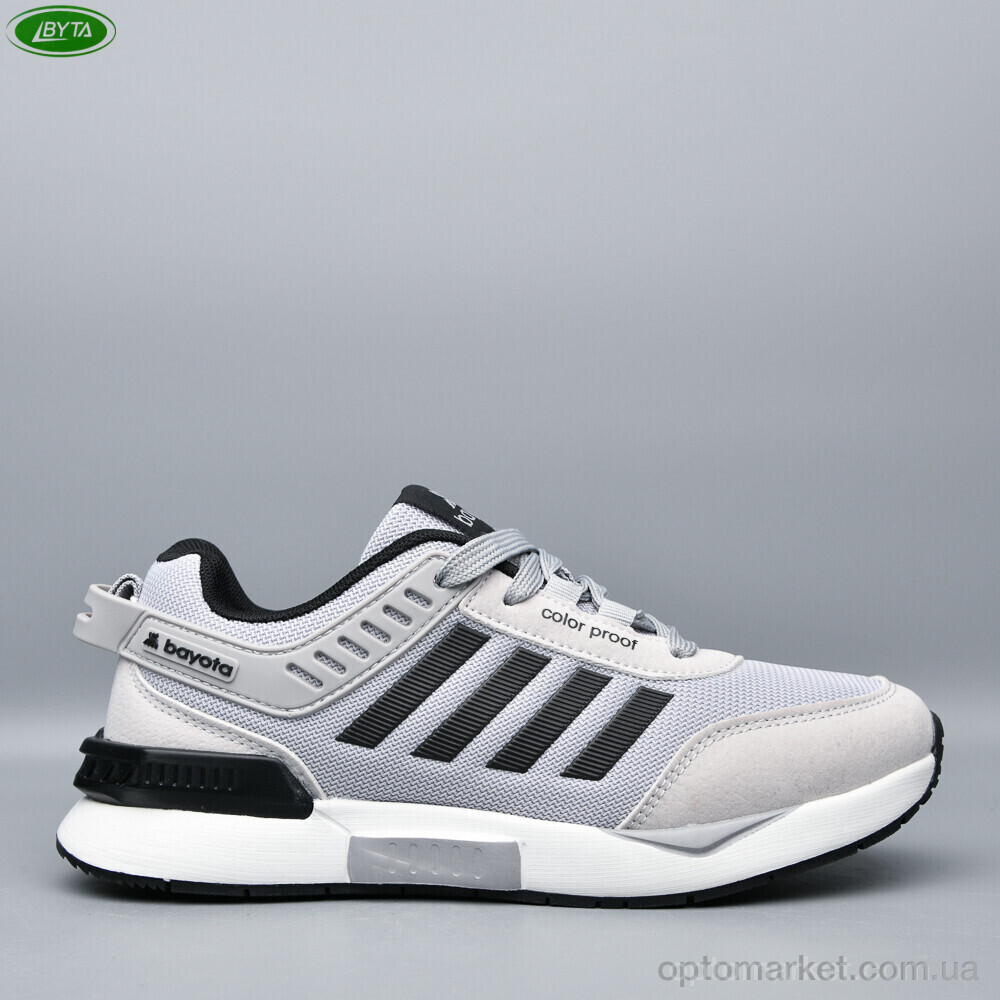 Купить Кросівки унісекс B5231-1 Bayota сірий, фото 2