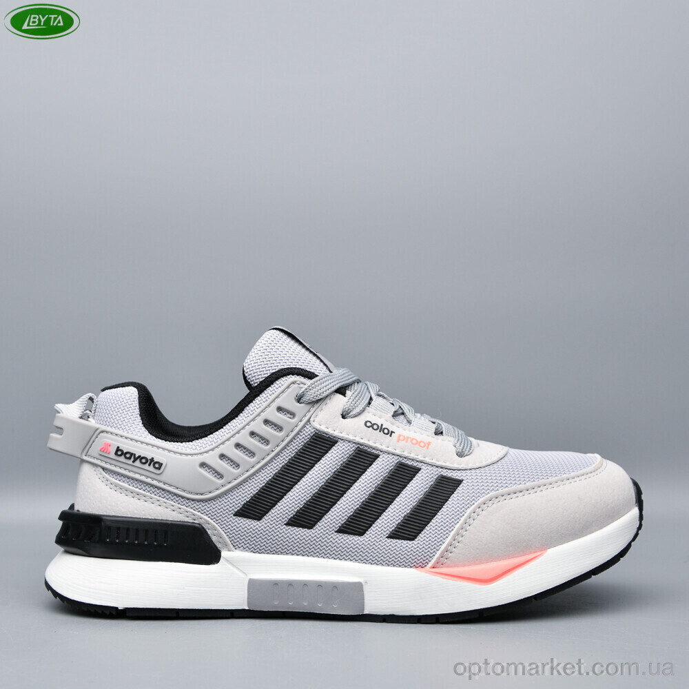 Купить Кросівки унісекс B5231-5 Bayota сірий, фото 2