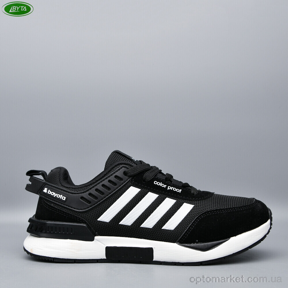 Купить Кросівки унісекс B5231-8 Bayota чорний, фото 2