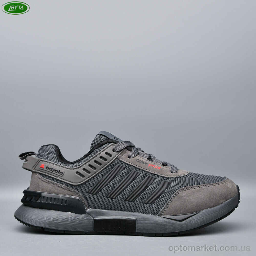 Купить Кросівки унісекс B5231-9 Bayota сірий, фото 2