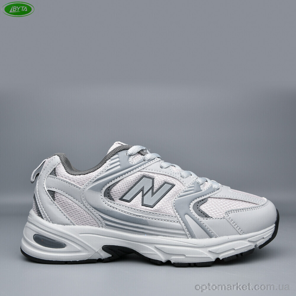 Купить Кросівки унісекс B5236-7 Bayota сірий, фото 2