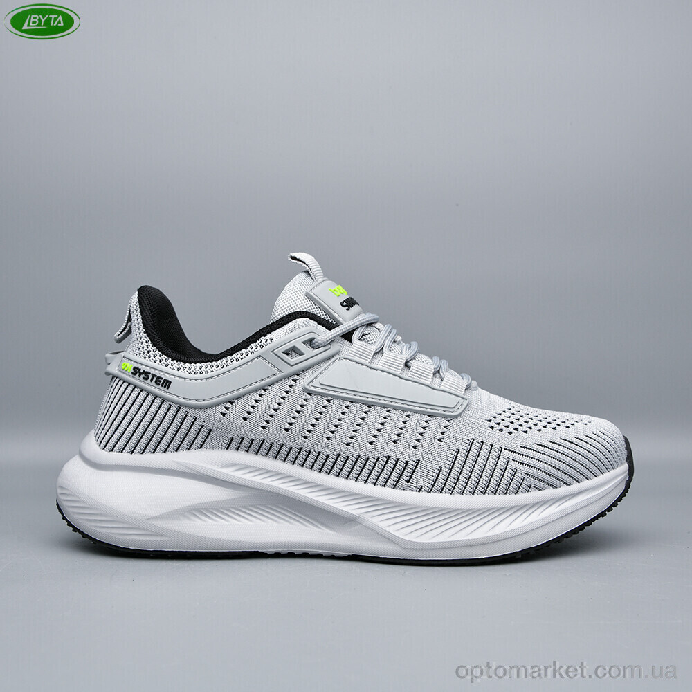 Купить Кросівки жіночі B5248-7 Bayota сірий, фото 2