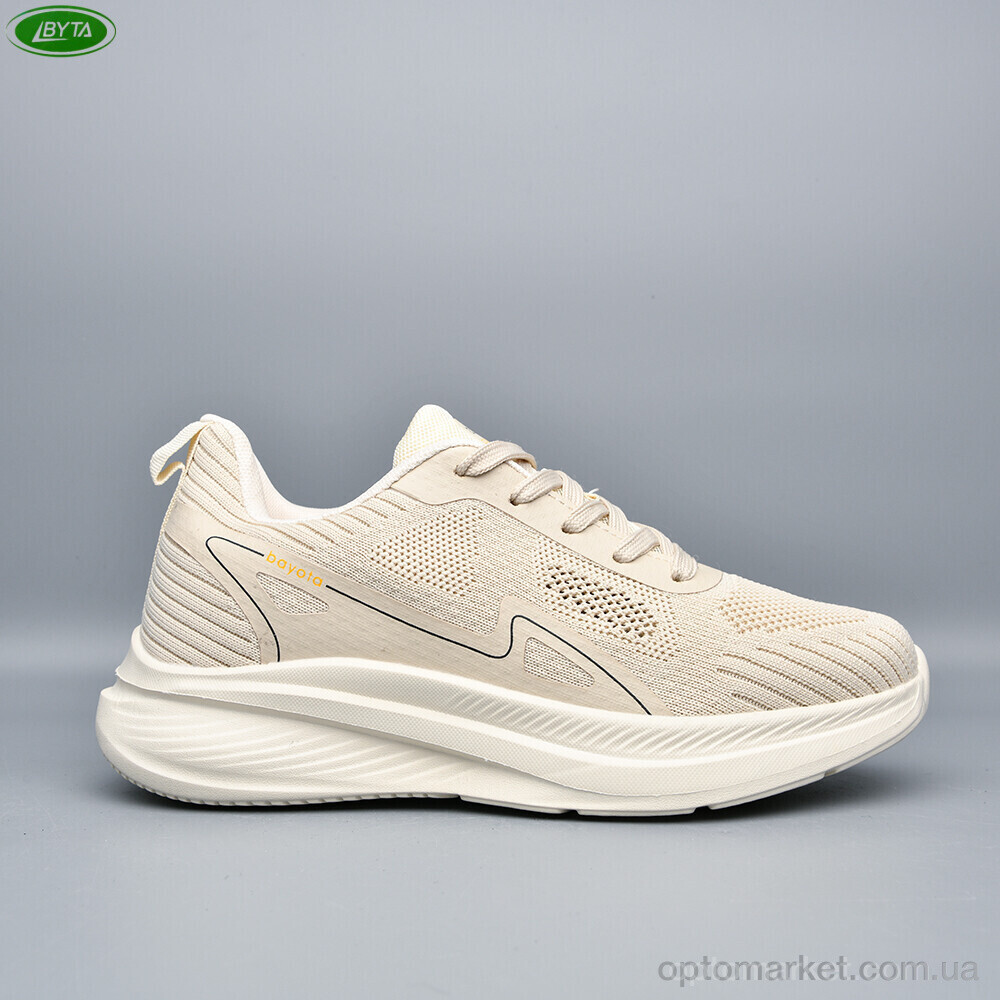 Купить Кросівки жіночі B5277-7 Bayota бежевий, фото 2