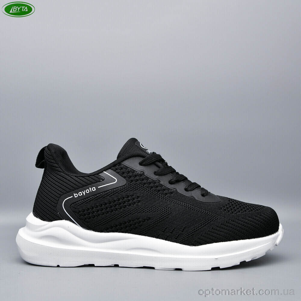 Купить Кросівки унісекс B5289-4 Bayota чорний, фото 2