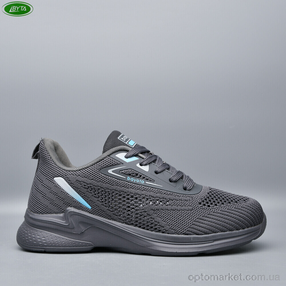 Купить Кросівки унісекс B5291-1 Bayota сірий, фото 2