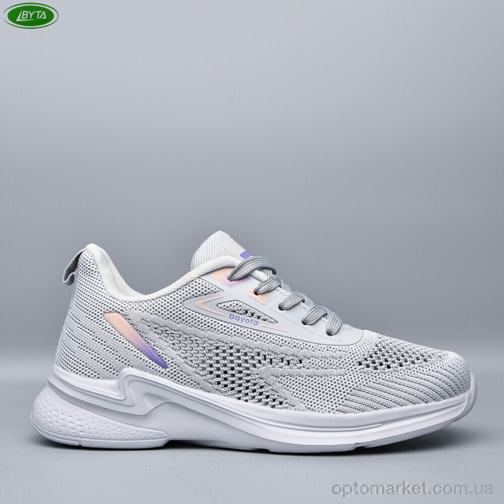 Купить Кросівки жіночі B5291-5 Bayota сірий, фото 2