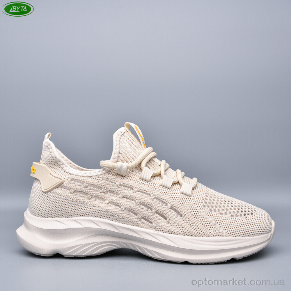 Купить Кросівки жіночі B5296-5 Bayota бежевий, фото 2