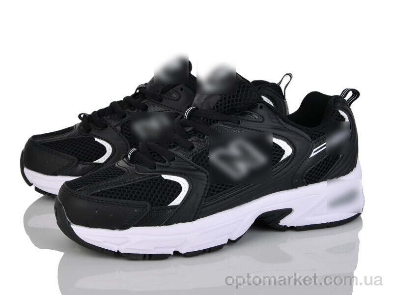Купить Кросівки жіночі B530-7 N.w balance чорний, фото 1