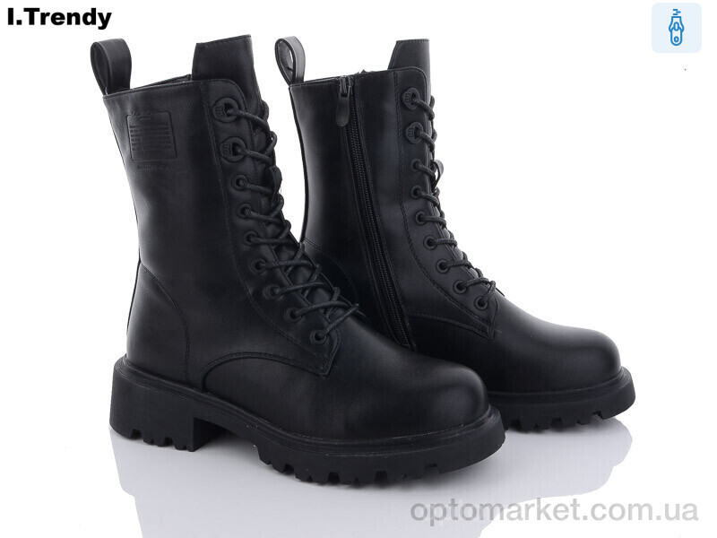 Купить Черевики жіночі B5306 Trendy чорний, фото 1