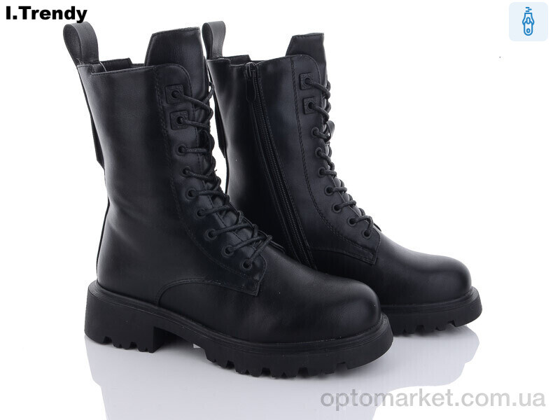 Купить Черевики жіночі B5308 Trendy чорний, фото 1