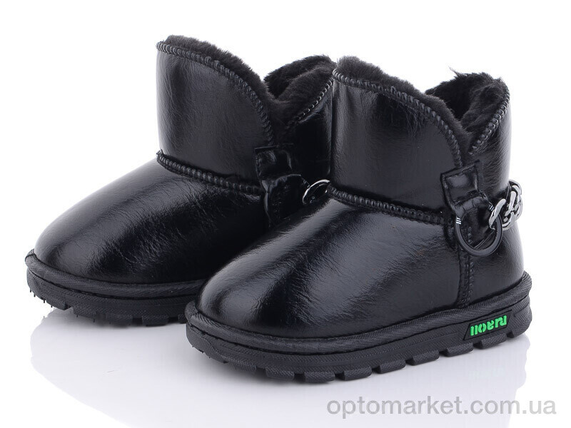 Купить Уги дитячі B55 black Ok Shoes чорний, фото 1