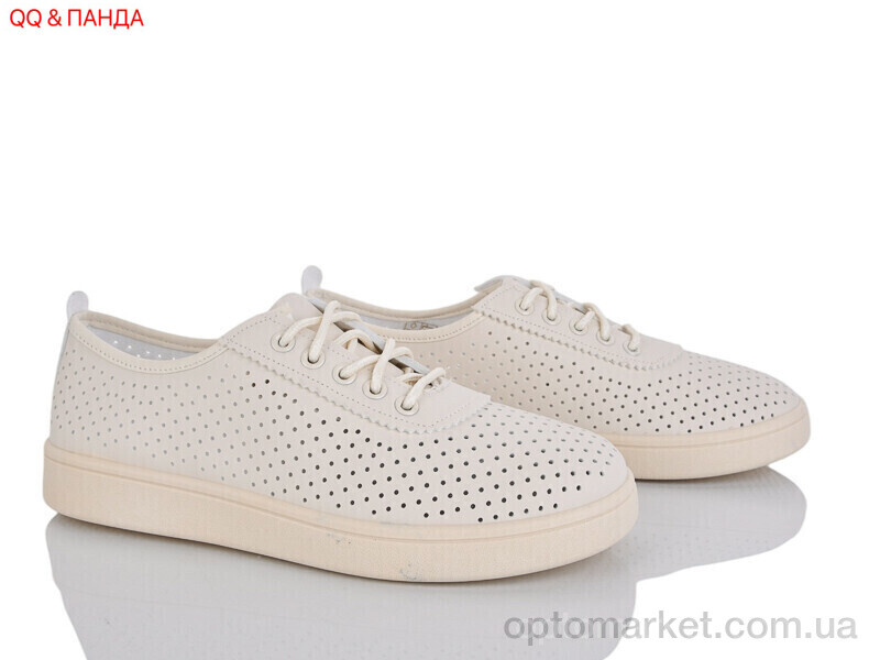 Купить Кросівки жіночі B5659-1-2 QQ&Панда бежевий, фото 1