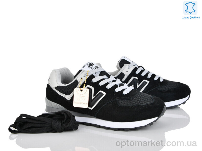 Купить Кросівки жіночі B573-1 N.w balance чорний, фото 2