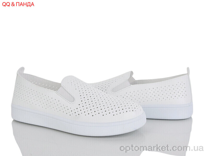 Купить Сліпони жіночі B5861-1-1 QQ&Панда білий, фото 1
