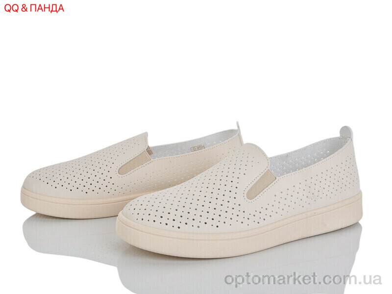 Купить Сліпони жіночі B5861-1-2 QQ&Панда бежевий, фото 1