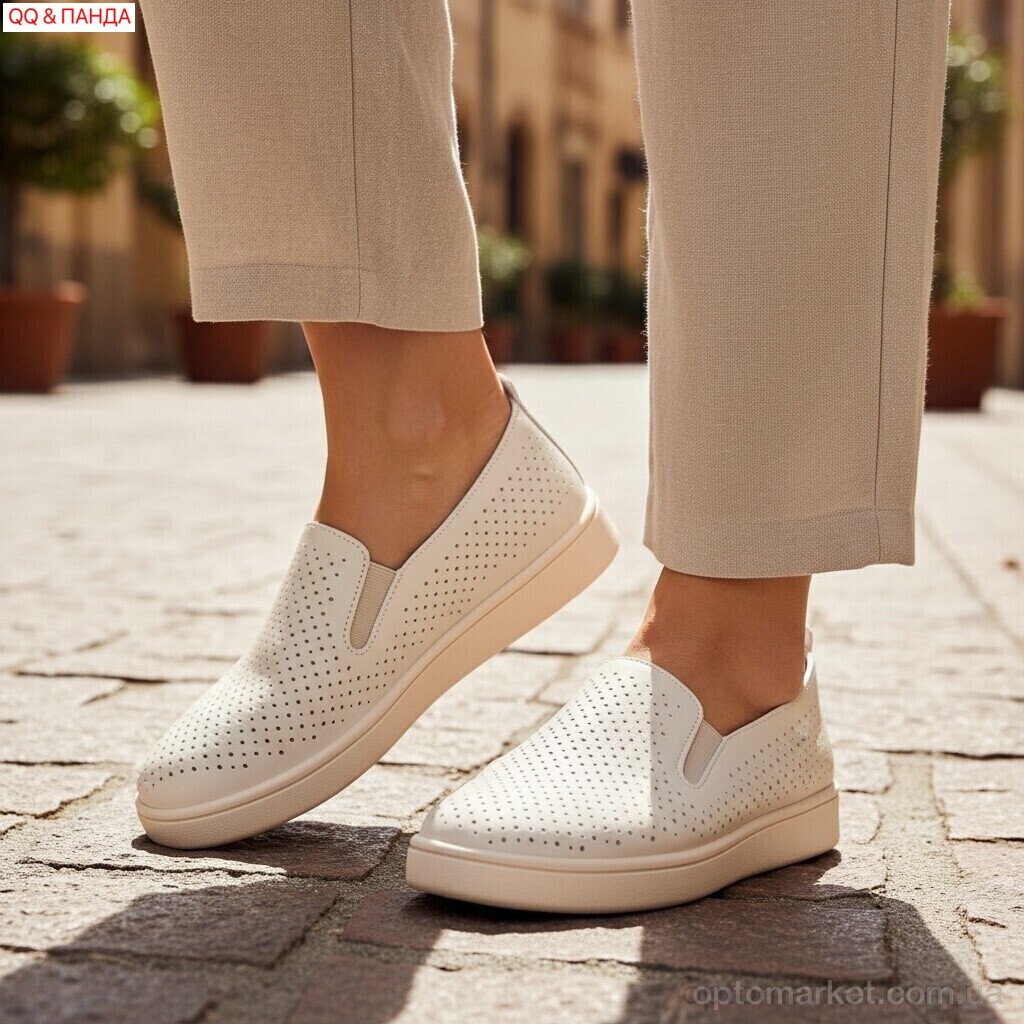 Купить Сліпони жіночі B5861-1-2 QQ&Панда бежевий, фото 2