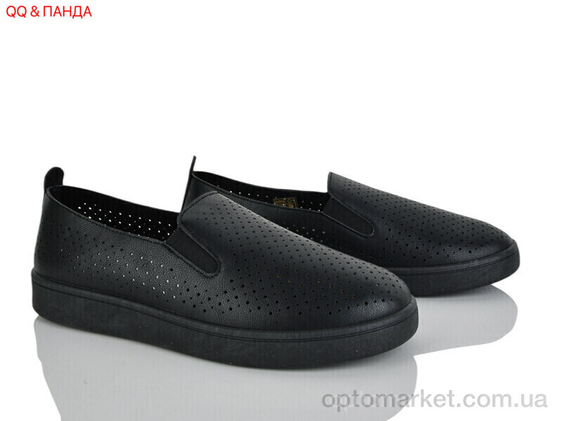 Купить Сліпони жіночі B5861-1 QQ&Панда чорний, фото 1