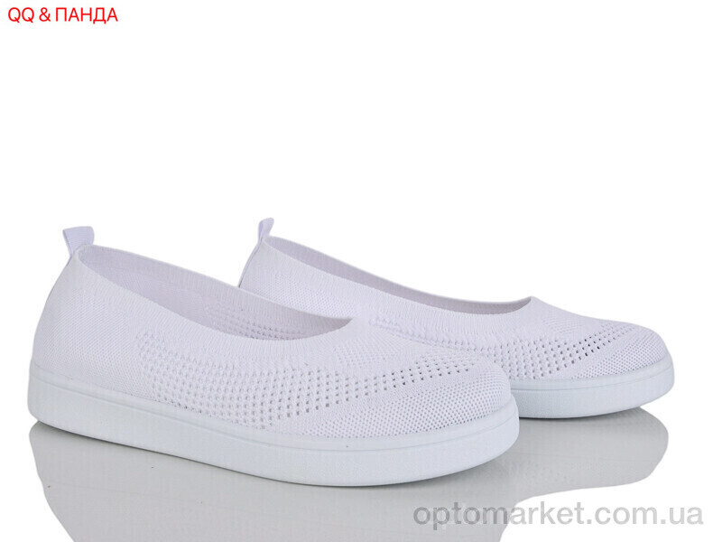 Купить Балетки жіночі B5863-1-1 QQ&Панда білий, фото 1