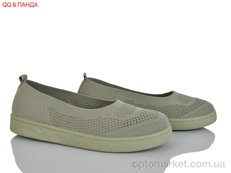 Купить Балетки жіночі B5863-1-3 QQ&Панда зелений, фото 1