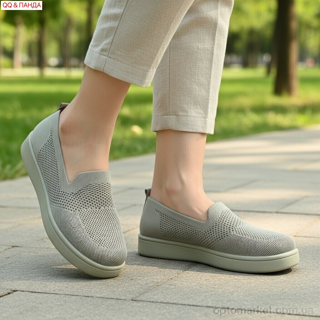 Купить Сліпони жіночі B5864-1-3 QQ&Панда зелений, фото 2