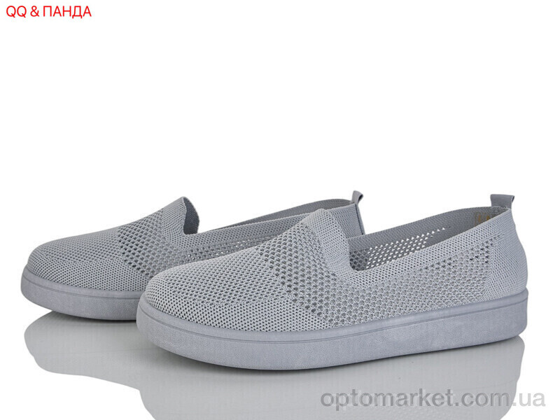 Купить Сліпони жіночі B5864-1-5 QQ&Панда сірий, фото 1