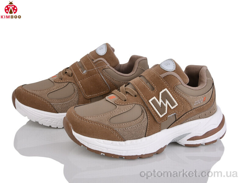 Купить Кросівки дитячі B589-3K Kimbo-o коричневий, фото 1