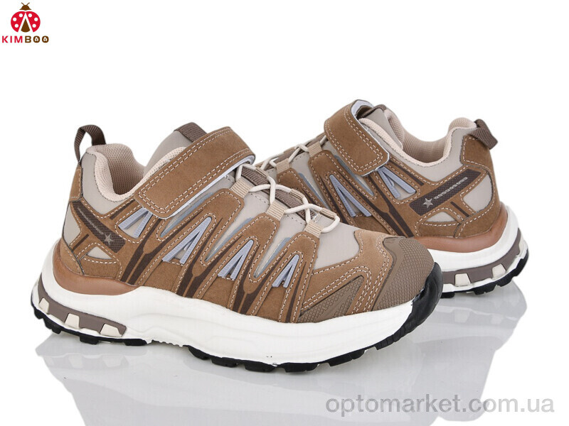 Купить Кросівки дитячі B598-3K Kimboo коричневий, фото 1