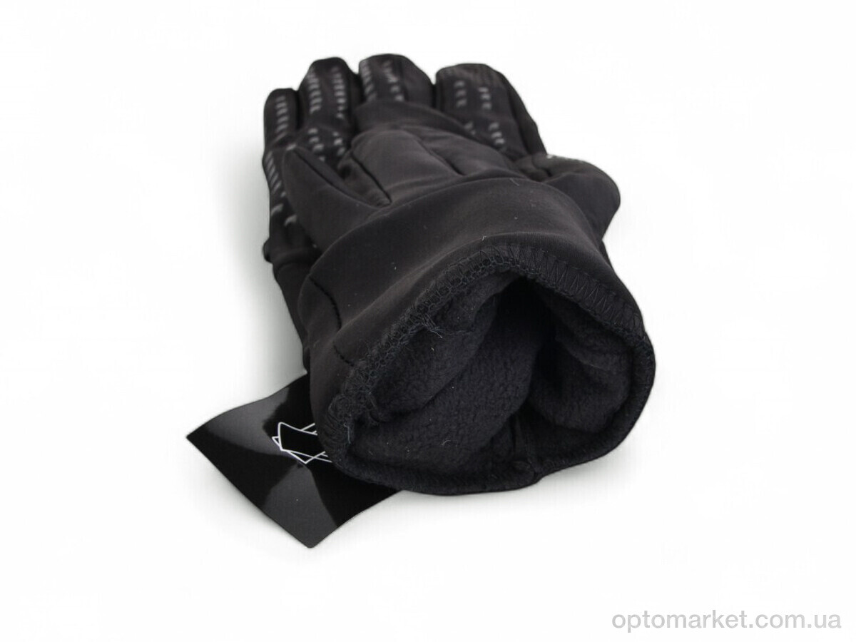 Купить Рукавички чоловічі B6 black N.ke чорний, фото 3