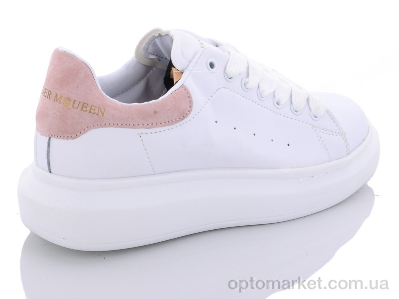 Купить Кросівки жіночі B608-13 Alexander Mqueen білий, фото 2