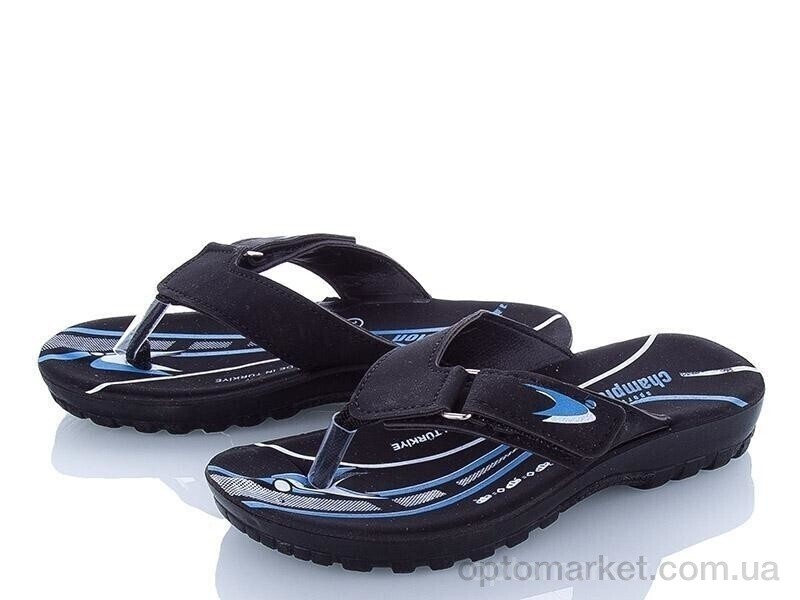 Купить Шльопанці дитячі B6101 blue Demur синій, фото 1