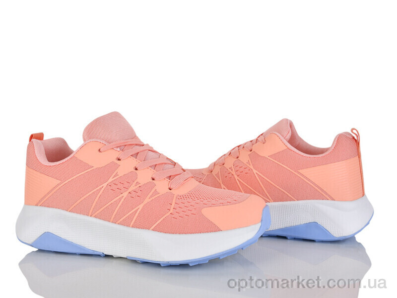 Купить Кросівки жіночі B629-2 піна Run Life помаранчевий, фото 1