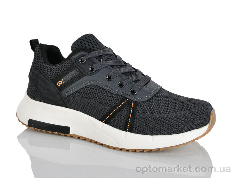 Купить Кросівки унісекс B6602-9 KMB сірий, фото 1